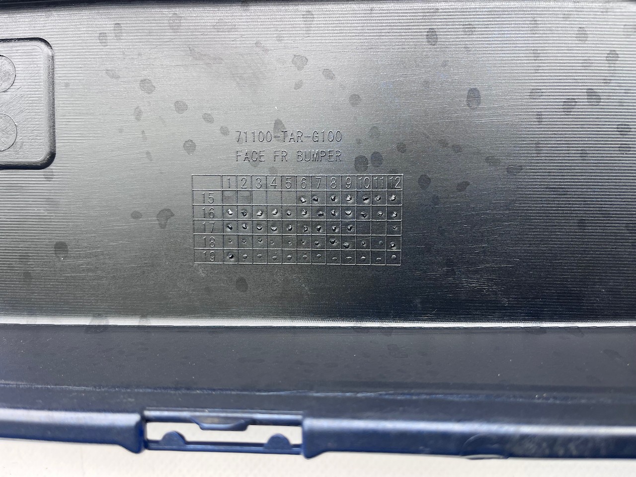 Honda Jazz Ex V-tec Mk3 Hatchback 2015-2017 Front Bumper Genuine [g599]