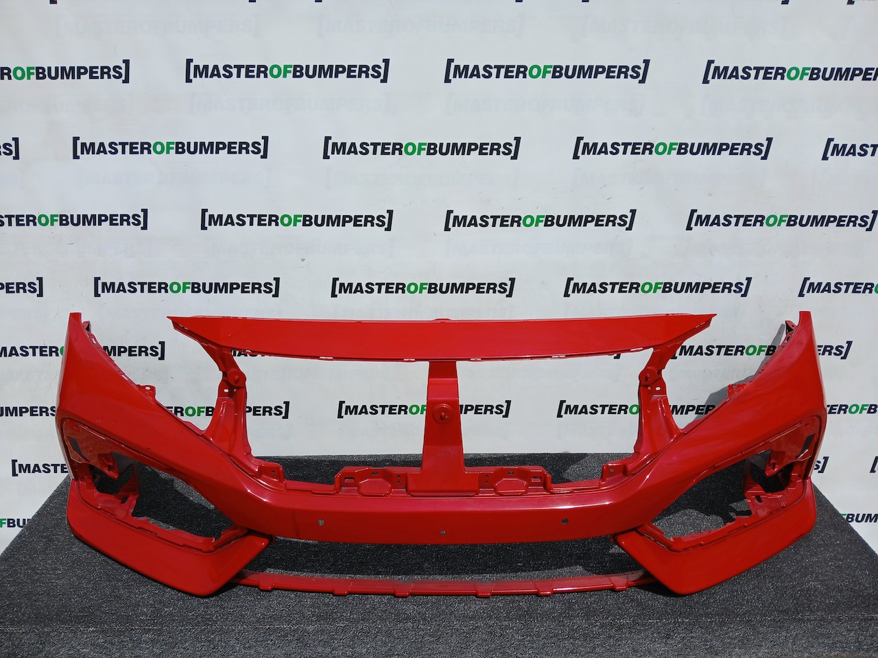 Honda Civic Turbo Cx Fk8 Hatchback 2017-2019 Front Bumper No Jets Genuine [g631]