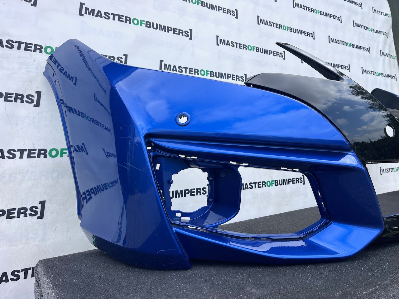 Honda Civic V Tec Sr Hatchback 2015-2017 Front Bumper 4 Pdc Nojet Genuine [g674]