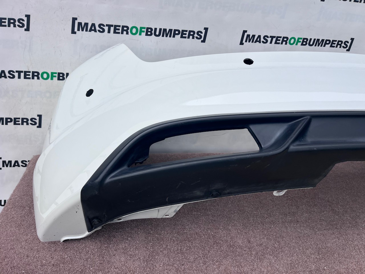 Honda Civic I-vtec Se Plus Mk9 Hatch 2012-2015 Rear Bumper 4 Pdc Genuine [g652]