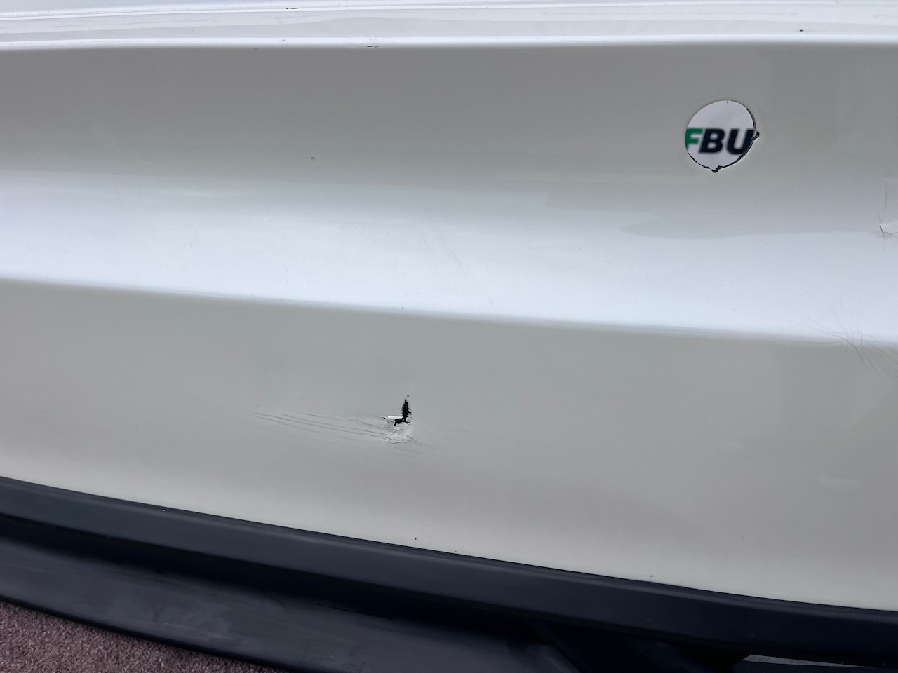 Honda Civic I-vtec Se Plus Mk9 Hatch 2012-2015 Rear Bumper 4 Pdc Genuine [g652]