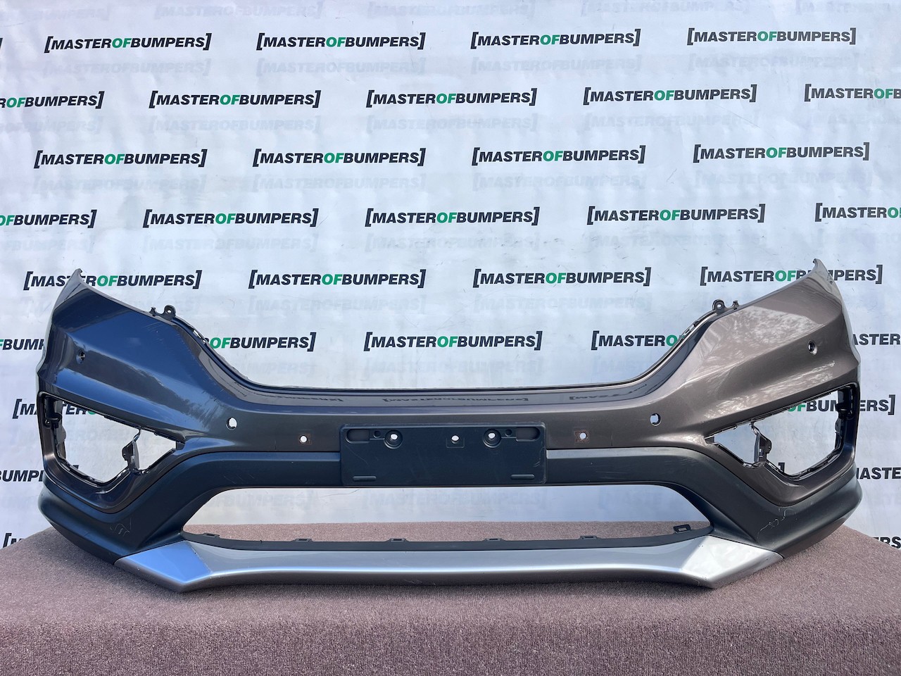 Honda Crv Elegance Mk4 Lift 2015-2017 Front Bumper 4 Pdc No Jets Genuine [g660]