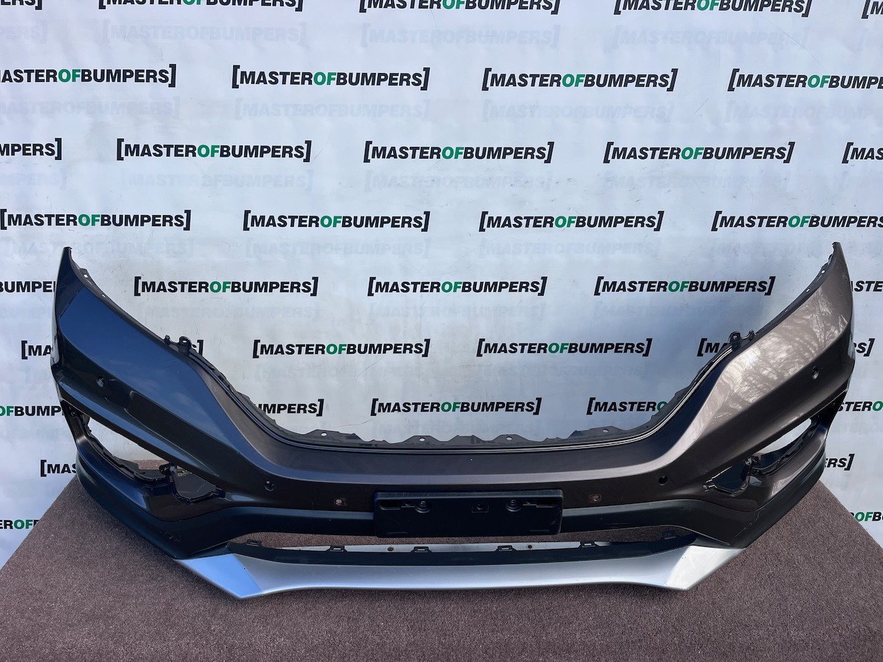 Honda Crv Elegance Mk4 Lift 2015-2017 Front Bumper 4 Pdc No Jets Genuine [g660]