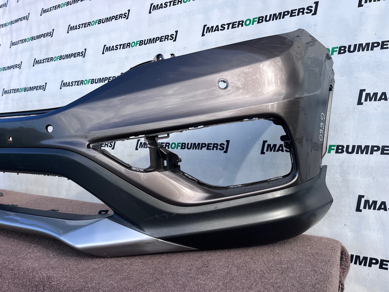 Honda Crv Elegance Mk4 Lift 2015-2017 Front Bumper 4 Pdc No Jets Genuine [g660]
