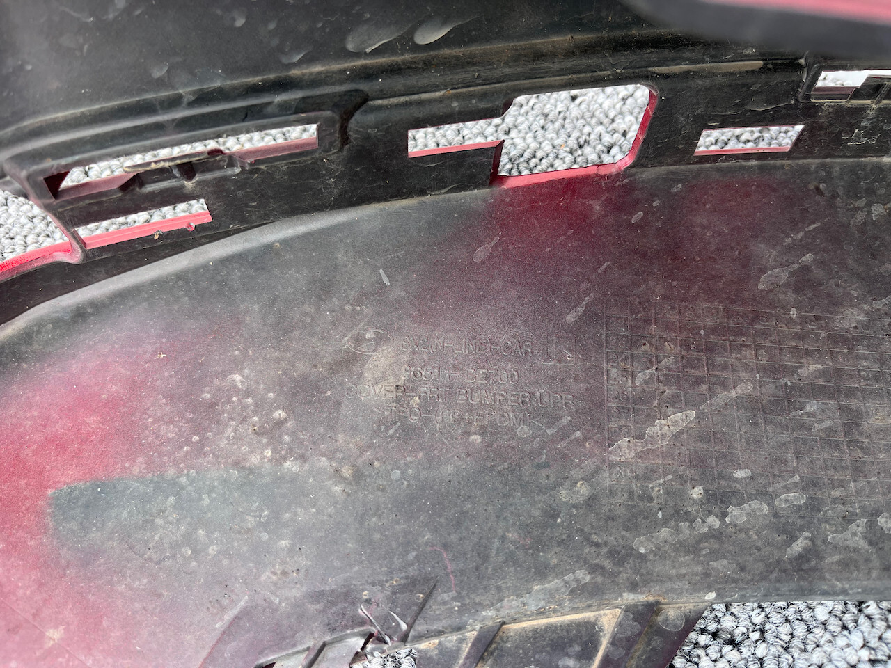 Hyundai Kona N-line Hatchback Mk2 2023-on Front Bumper 4 Pdc Genuine [h502]