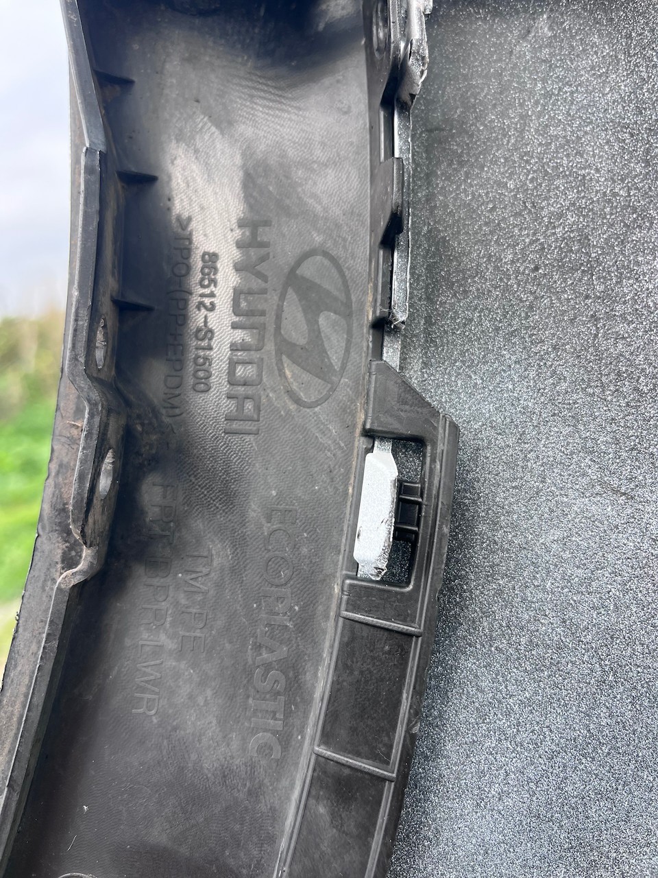 Hyundai Santa Fe Hybrid Premium Lift 2021-2023 Front Bumper 6 Pdc Genuine [h566]