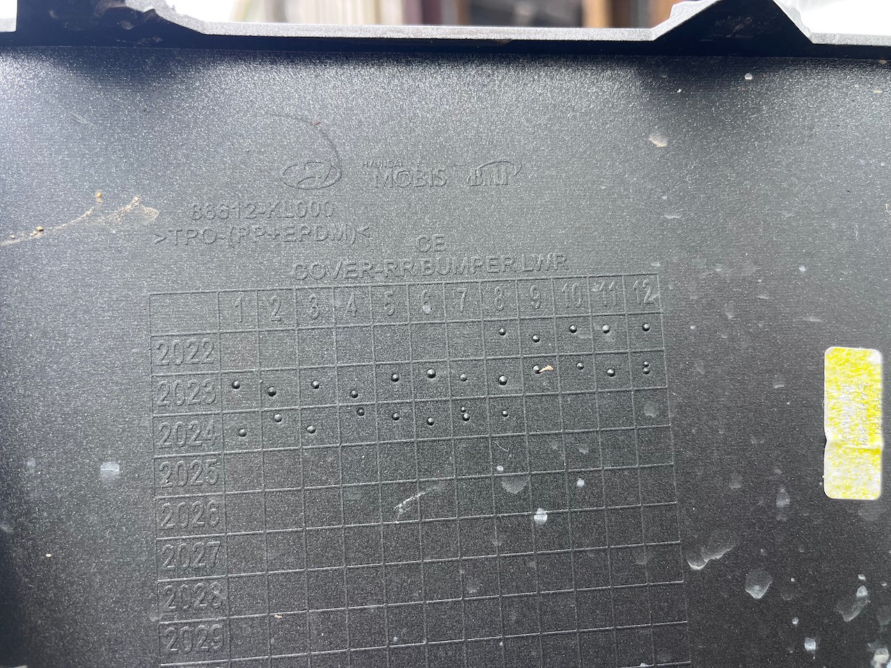 Hyundai Ioniq 6 Ultimate Saloon 2020-2024 Rear Bumper Genuine [k596]