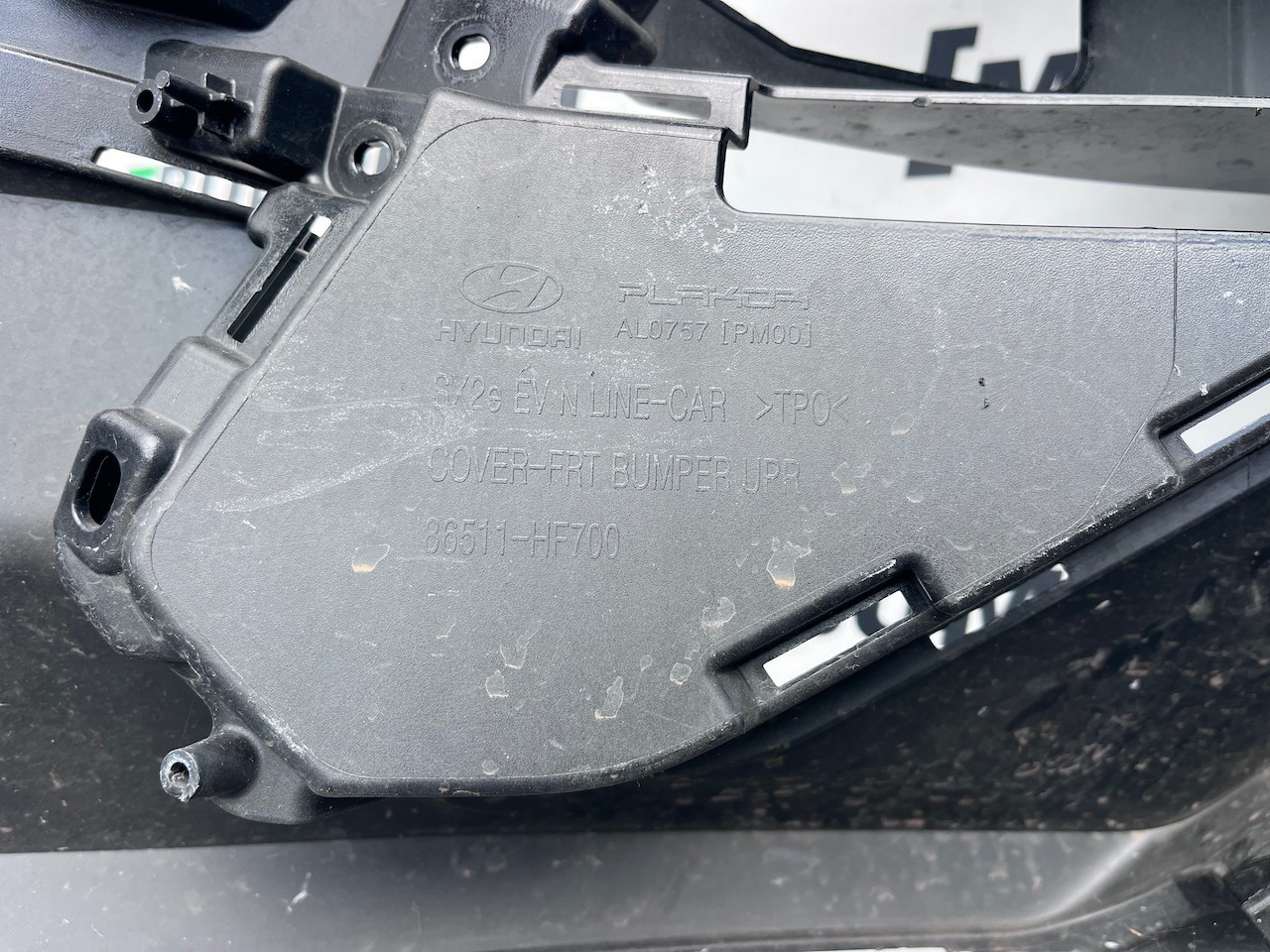 Hyundai Kona Electric N-line Mk2 2024-2027 Front Bumper 4 Pdc Genuine [h613]