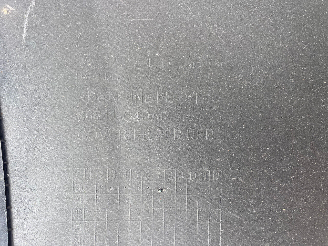 Hyundai I30 N Performace Hatchback Lift 2021-2024 Front Bumper Genuine [h409]