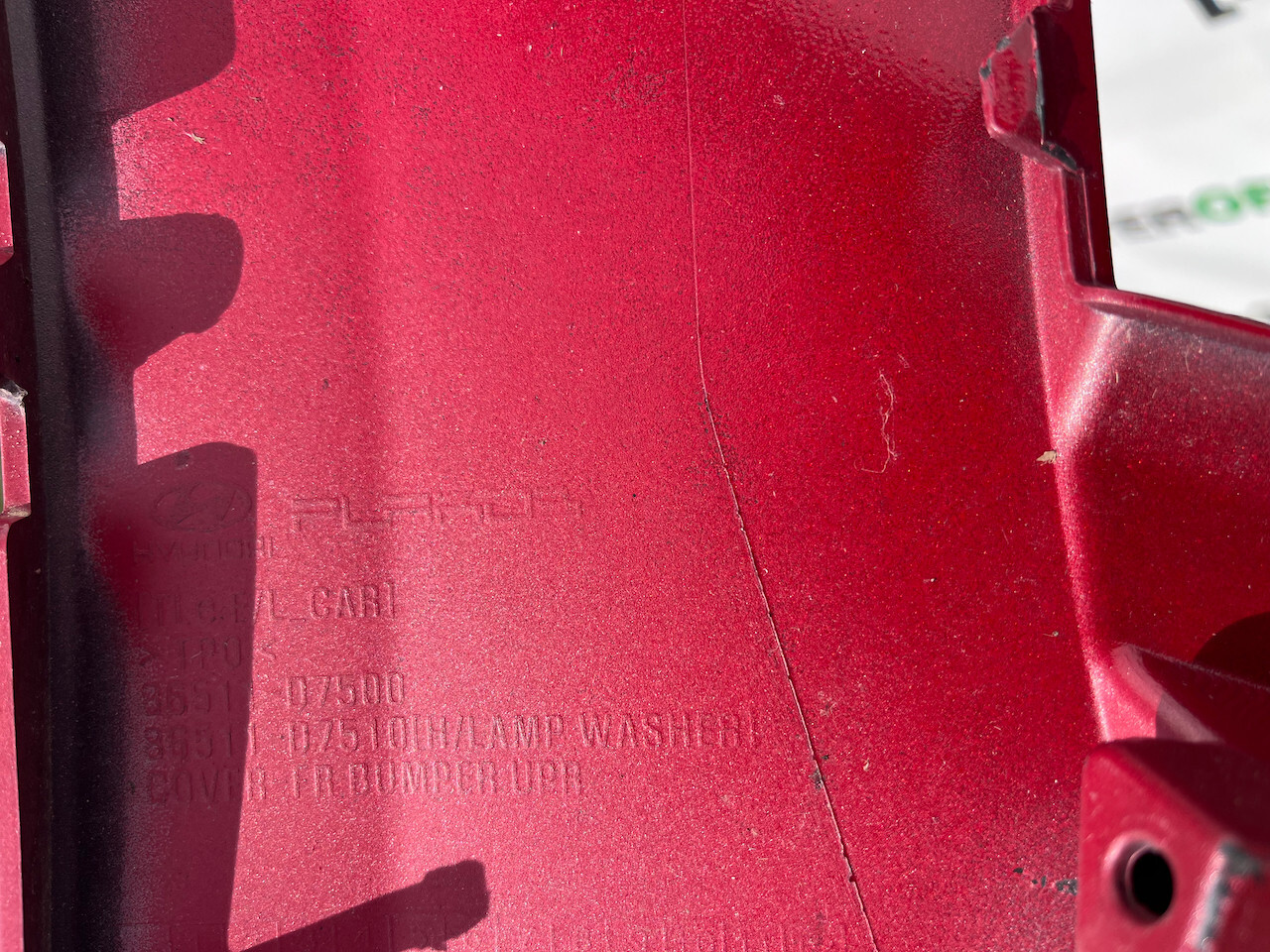 Hyundai Tucson Premium Se Lift 2018-2020 Front Bumper Pdc No Jets Genuine [h529]