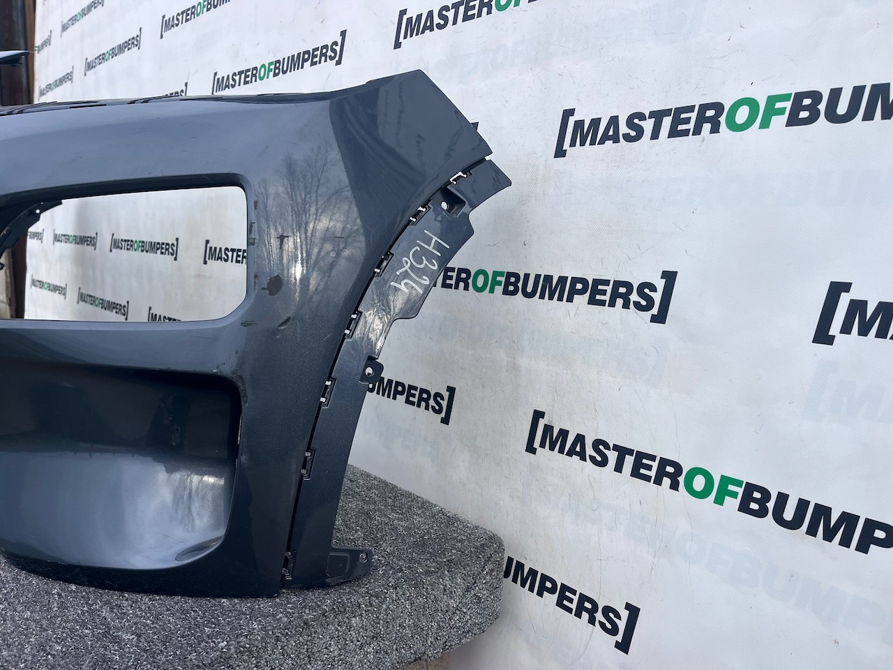 Hyundai Kona Electric Premium 2019-2022 Front Bumper Grey Genuine [h324]