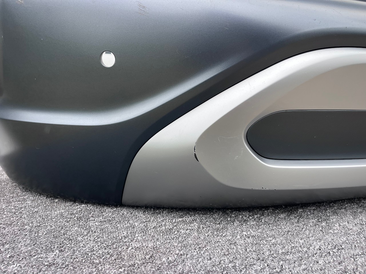 Hyundai Kona Hybrid Premium Mk1 Lift 2021-2023 Rear Bumper 4 Pdc Genuine [h588]