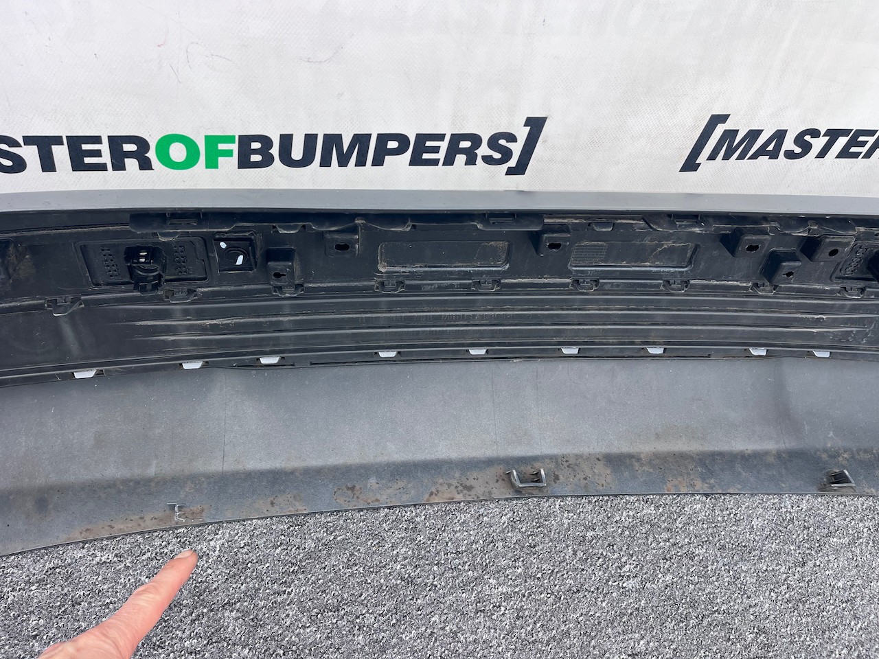 Hyundai Kona Hybrid Premium Mk1 Lift 2021-2023 Rear Bumper 4 Pdc Genuine [h588]