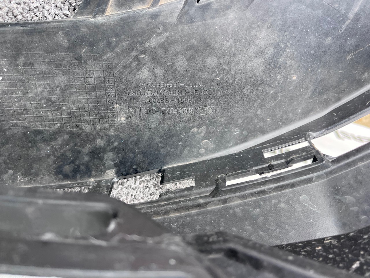 Hyundai Kona N-line Hatchback Mk2 2022-2026 Front Bumper 6 Pdc Genuine [h594]