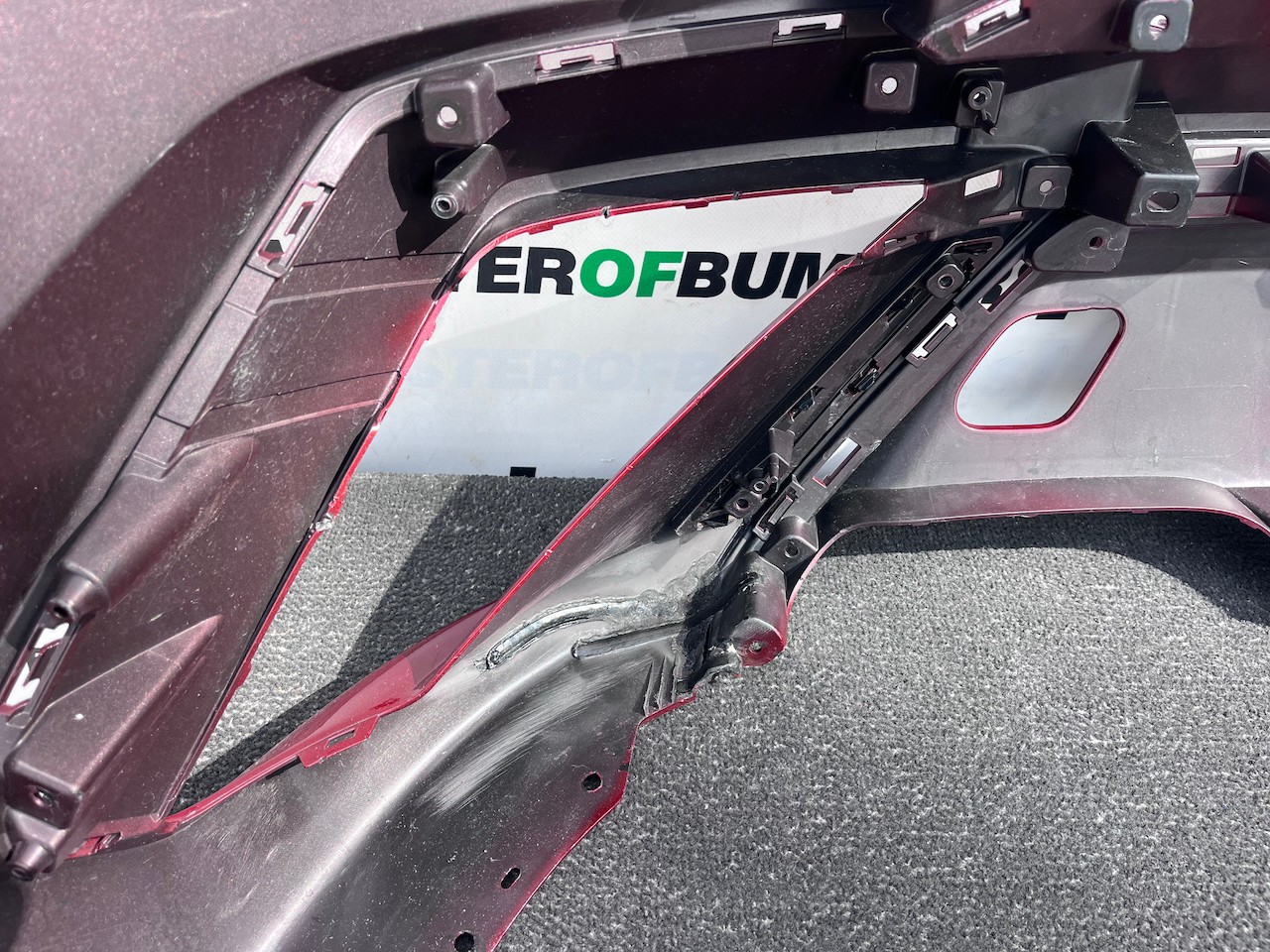 Hyundai Tucson N-line Hybrid Premium 2024-2026 Rear Bumper 4 Pdc Genuine [h653]