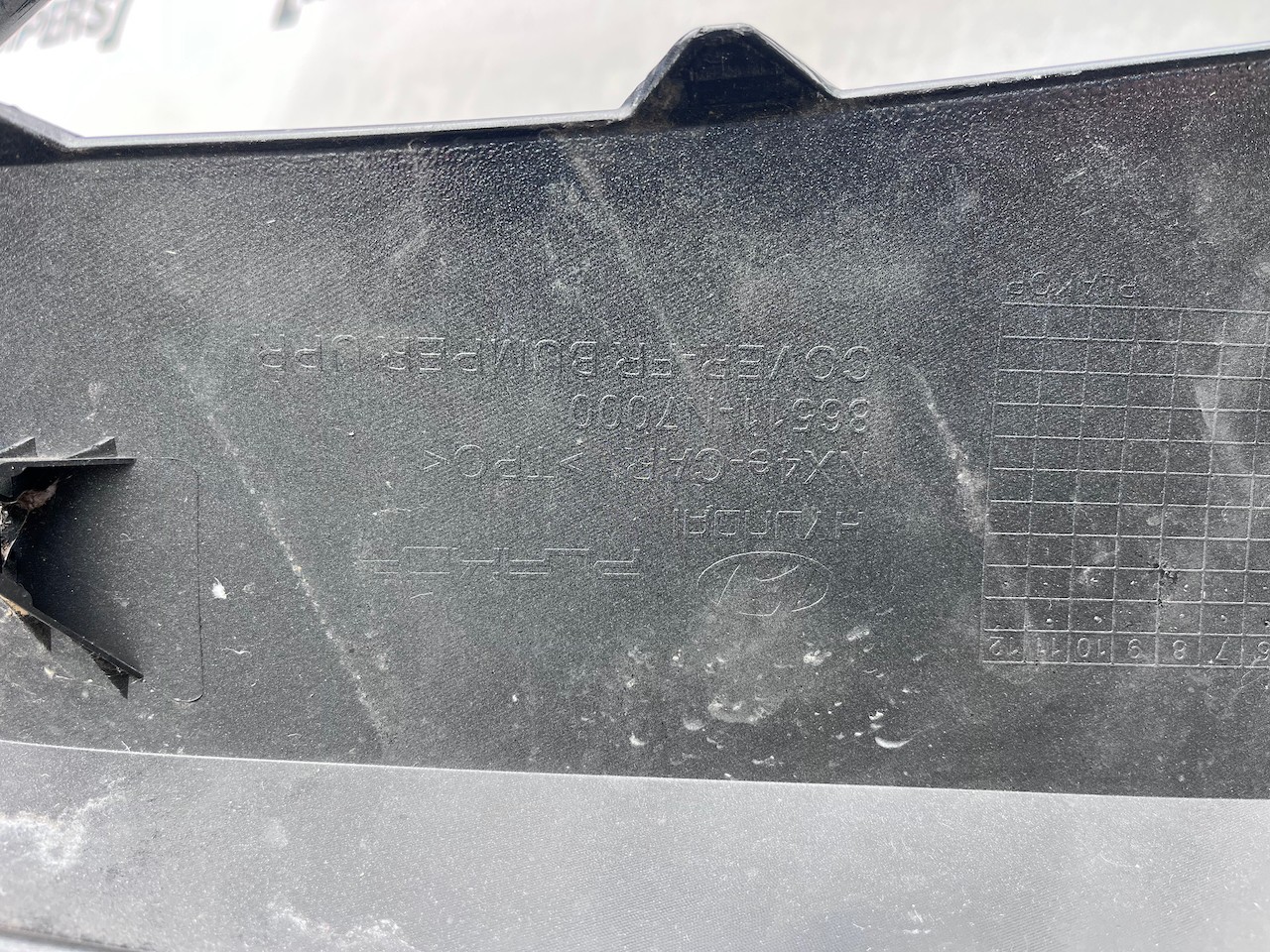 Hyundai Tucson Hybrid Premium 2021-2023 Front Bumper No Pdc Genuine [h540]