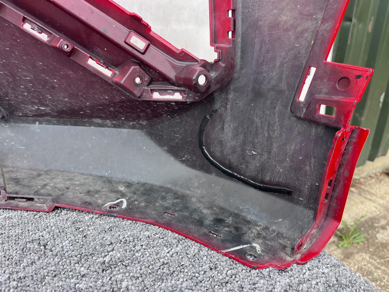 Hyundai Tucson N-line Hybrid Premium 2024-on Front Bumper 6 Pdc Genuine [h543]