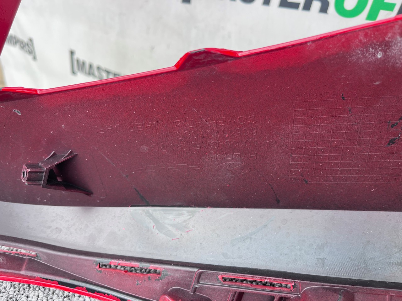 Hyundai Tucson Hybrid Se Premium 2021-2023 Front Bumper No Pdc Genuine [h557]