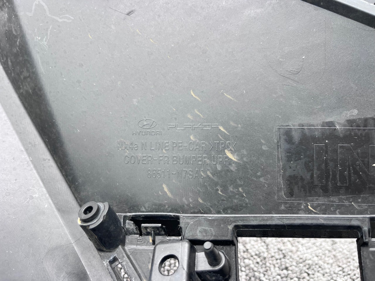 Hyundai Tucson N-line Hybrid Premium 2024-on Front Bumper Pdc Genuine [h559]