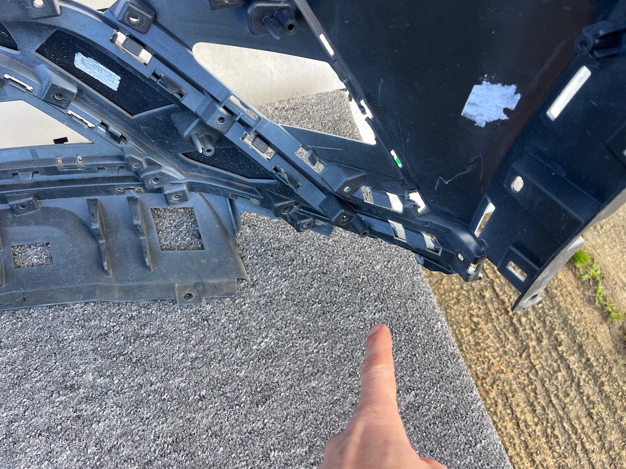 Hyundai Ioniq 5 Ultimate Hatchback Lift 2024-on Front Bumper Genuine [h578]