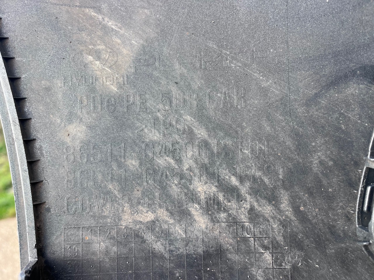 Hyundai I30 I30 Se Premium Hybrid Mk4 Lift 2021-2025 Front Bumper Genuine [h592]