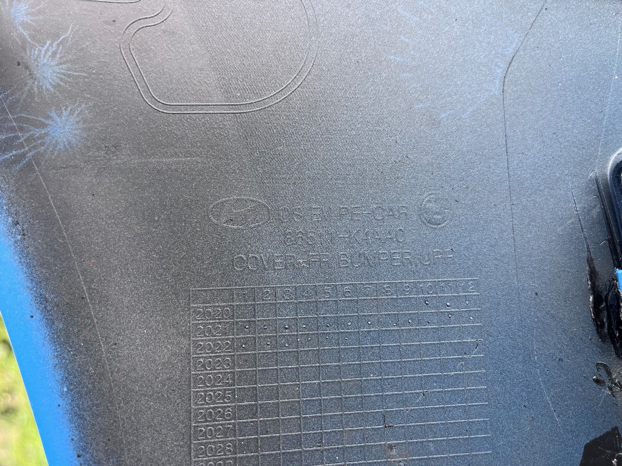 Hyundai Kona Ev Se Connect Lift 2021-2023 Front Bumper Pdc Genuine [h?00]