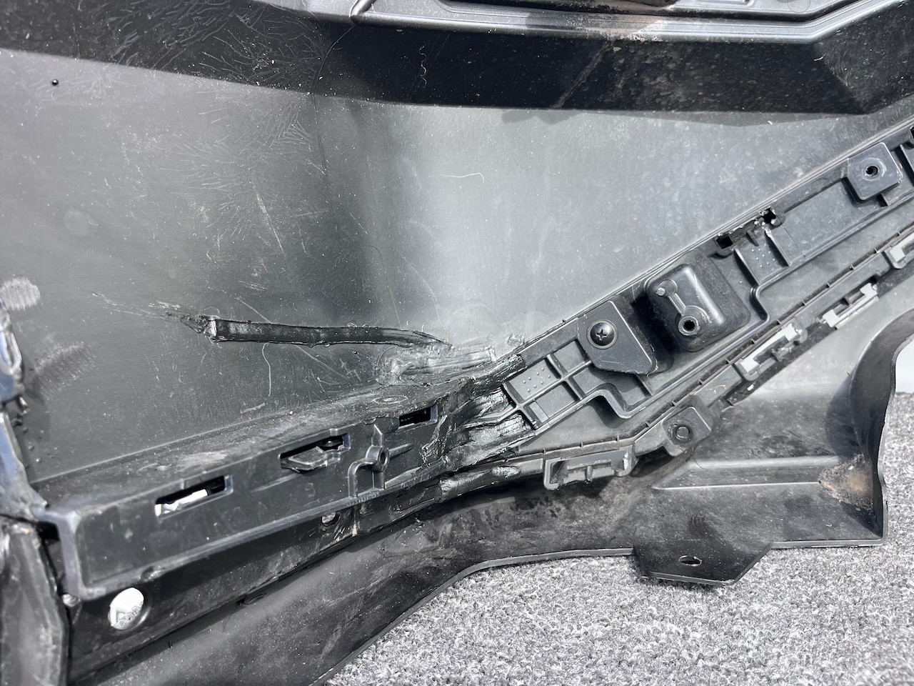 Hyundai Kona N-line Hatchback Mk2 2022-2026 Rear Bumper 4 Pdc Genuine [h601]