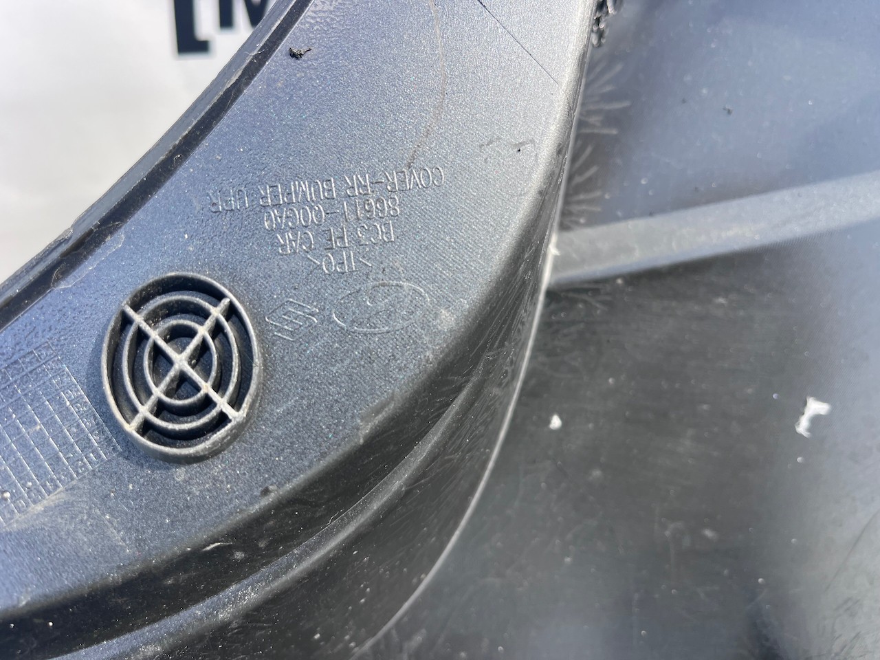 Hyundai I20 Premium Hatchback Mk3 Lift 2022-2025 Rear Bumper 4pdc Genuine [h602]