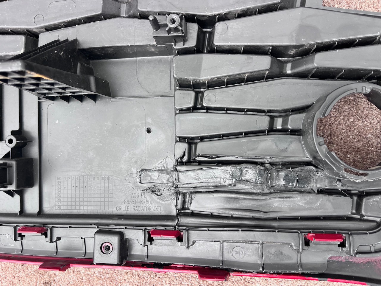 Hyundai I10 Se Hatchback Mk3 Lift 2023-2026 Front Bumper No Pdc Genuine [h663]