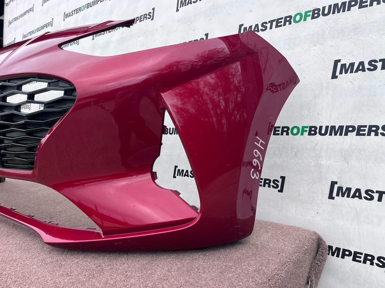 Hyundai I10 Se Hatchback Mk3 Lift 2023-2026 Front Bumper No Pdc Genuine [h663]