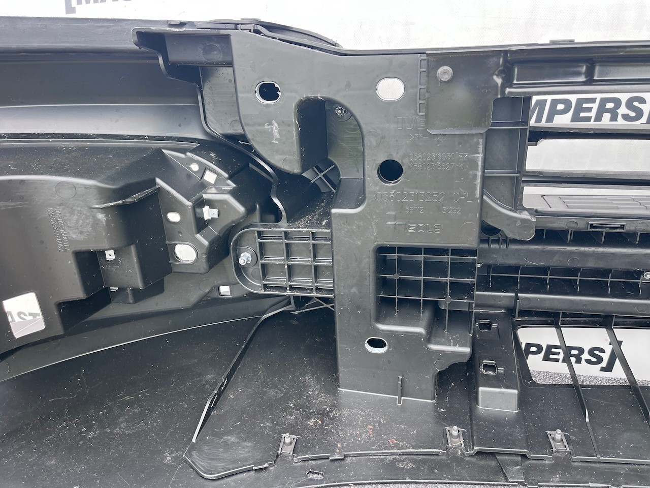 Iveco Daily Van Bus Mk4 Lift 2019-2024 Front Bumper Textured Genuine Iveco Daily Van Bus Mk4 Lift 2019-2024 Front Bumper Textured Genuine