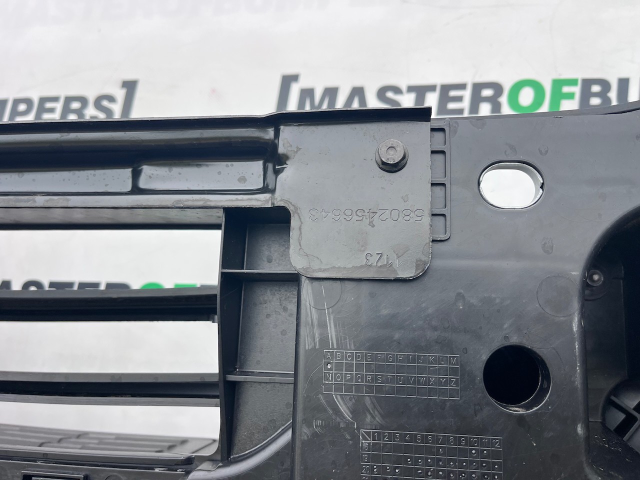 Iveco Daily Van Bus Mk4 Lift 2019-2024 Front Bumper Textured Genuine Iveco Daily Van Bus Mk4 Lift 2019-2024 Front Bumper Textured Genuine