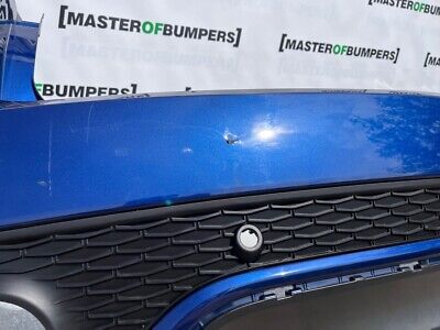 Jaguar E Pace R-dynamic Hse 2018-on Rear Bumper Blue 4 Pdc Genuine [p625]
