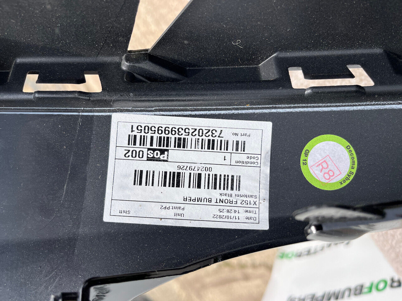 Jaguar F Type S R Supercharged V8 V6 2020-on Front Bumper Genuine [p810]