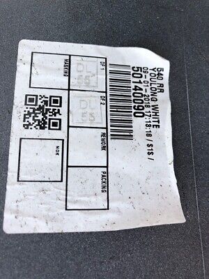 Jaguar E Pace R-dynamic 2018-on Rear Bumper In White Genuine [p185]