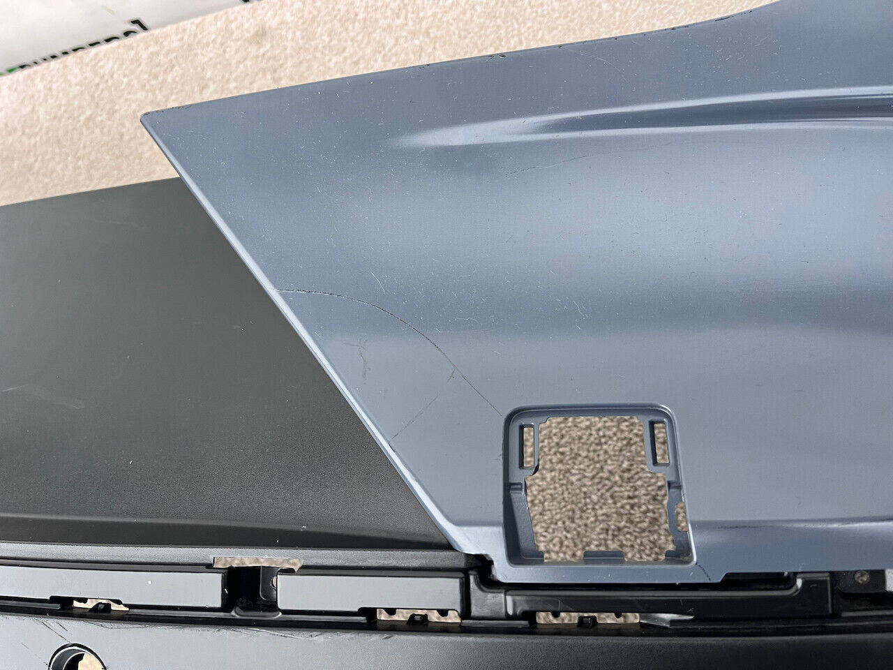 Jaguar I Pace Electric 2018 - 2022 Rear Bumper In Primer 6 Pdc Genuine [p314]