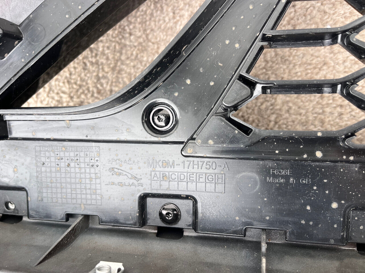 Jaguar F Pace Svr Hse Lift Suv 2021-2024 Front Bumper 6 Pdc Genuine [p386]