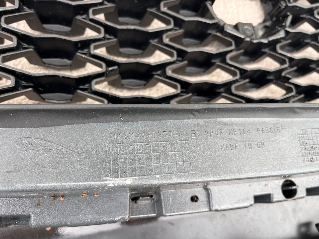 Jaguar F Pace Svr Hse Lift Suv 2021-2024 Front Bumper 6 Pdc Genuine [p386]