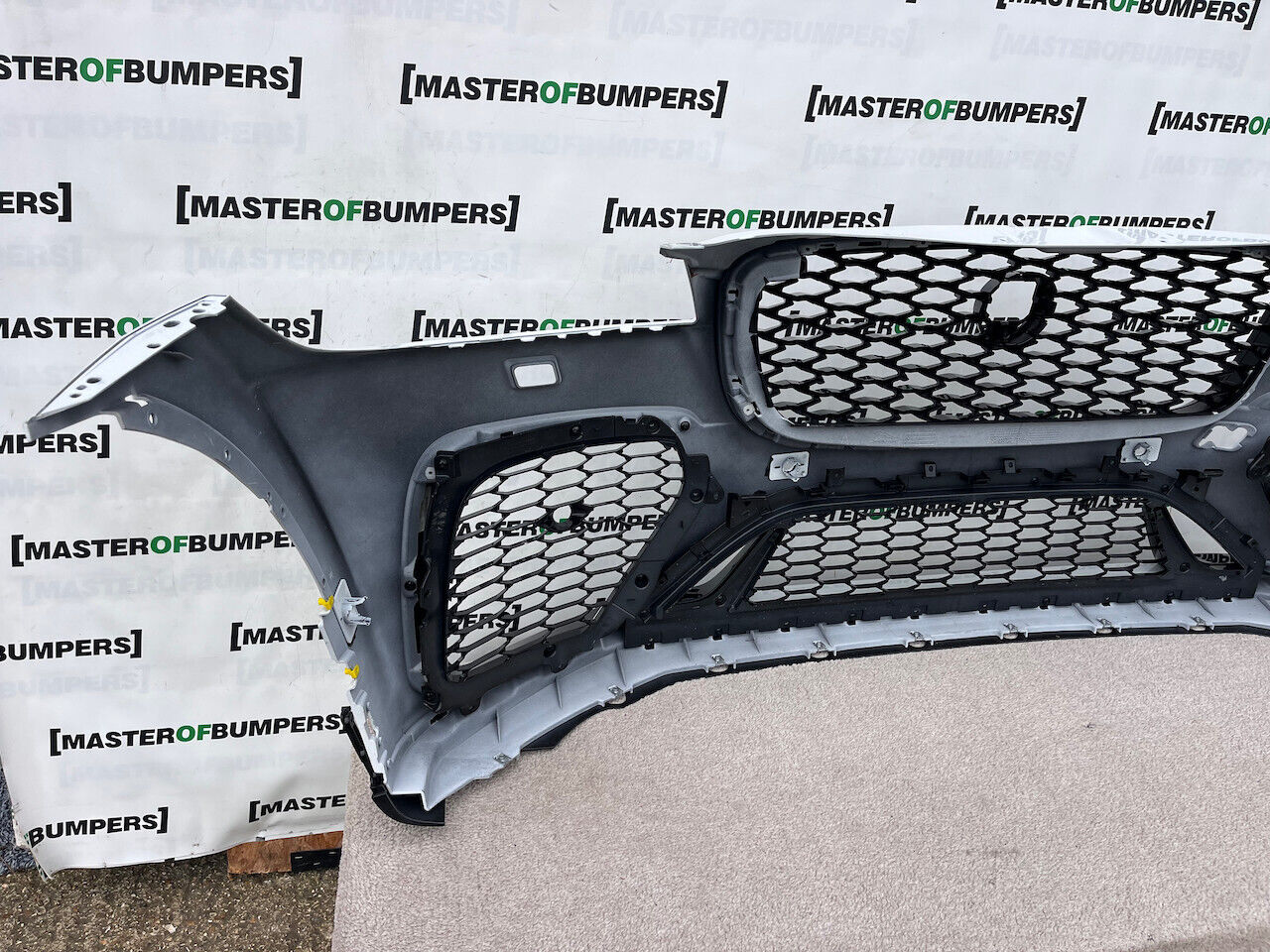 Jaguar F Pace Svr Hse Lift Suv 2021-2024 Front Bumper 6 Pdc Genuine [p385]