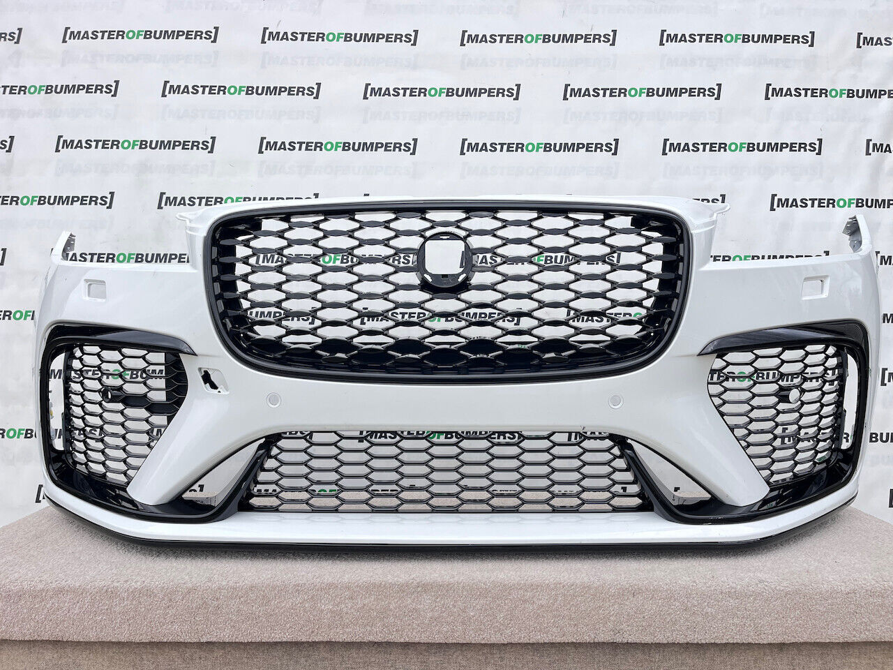 Jaguar F Pace Svr Hse Lift Suv 2021-2024 Front Bumper 6 Pdc Genuine [p385]