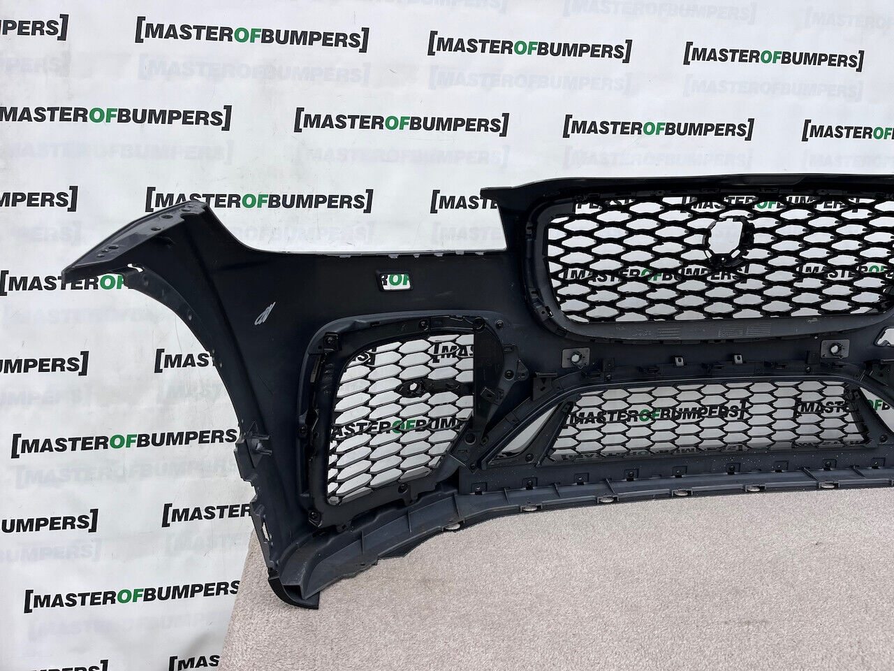 Jaguar F Pace Svr Hse Lift Suv 2021-2024 Front Bumper 6 Pdc Genuine [p387]