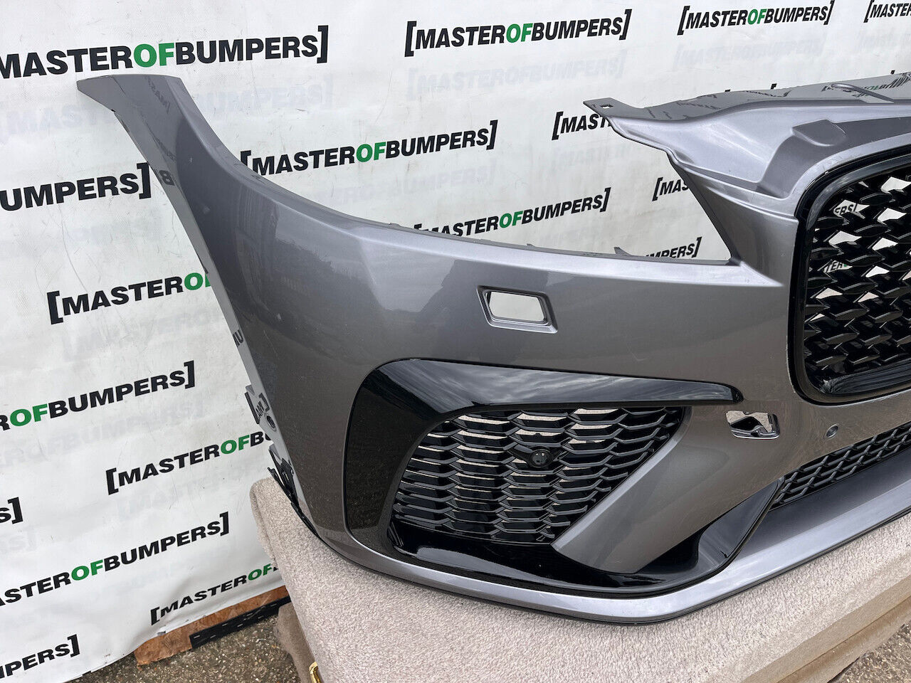 Jaguar F Pace Svr Hse Lift Suv 2021-2024 Front Bumper 6 Pdc Genuine [p387]