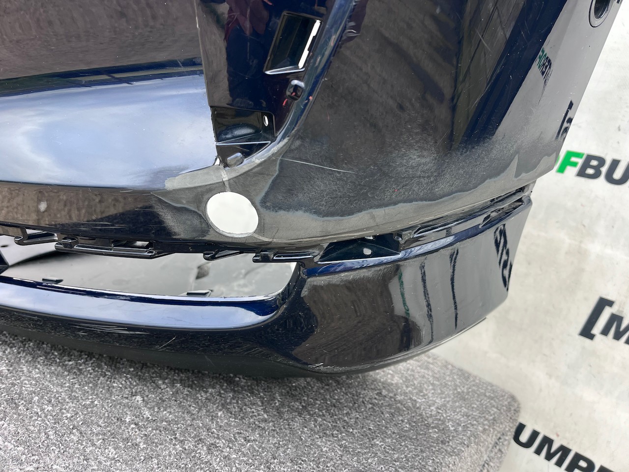 Jaguar I Pace Electric Suv 2018 - 2024 Front Bumper 6 Pdc Genuine [p609]