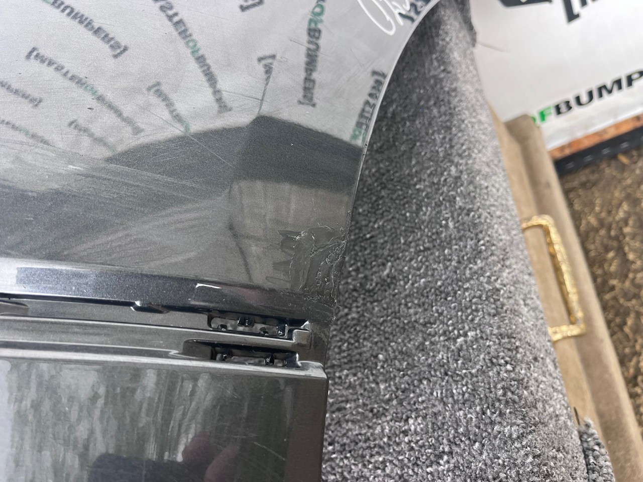 Jaguar I Pace Electric Suv 2018 - 2024 Front Bumper 4 Pdc Genuine [p670]