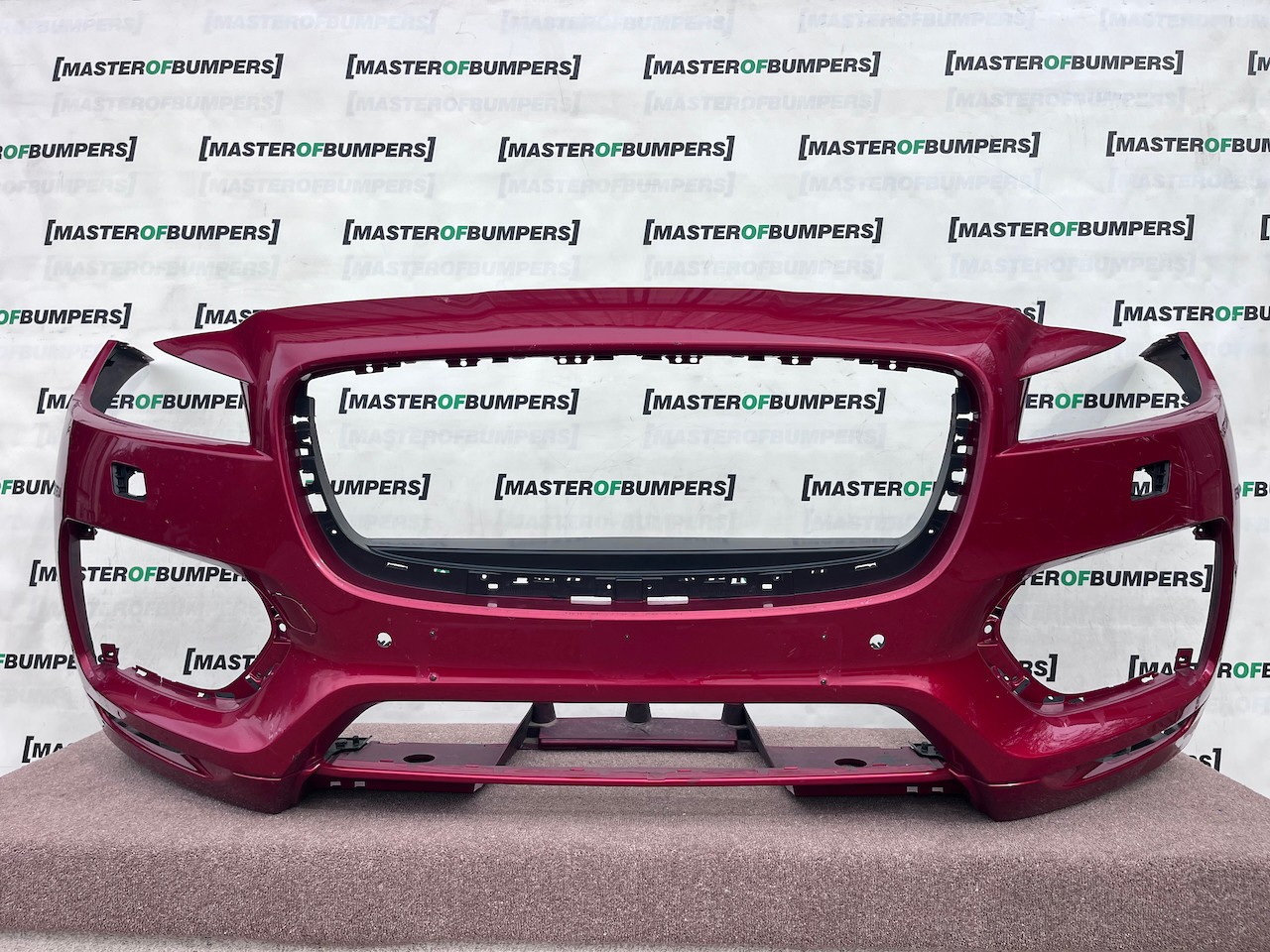 Jaguar F Pace R-sport Suv 2016-2020 Front Bumper 4 Pdc + Jet Genuine [p784]