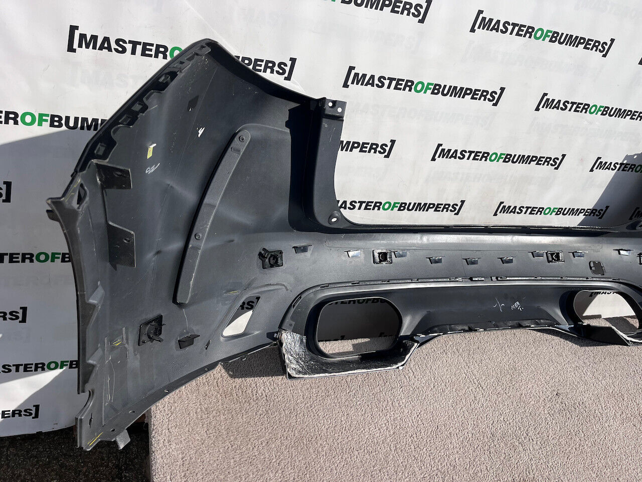 Jaguar F Pace Svr Hse Face Lift 2020-2025 Rear Bumper 6 Pdc Genuine [p137]