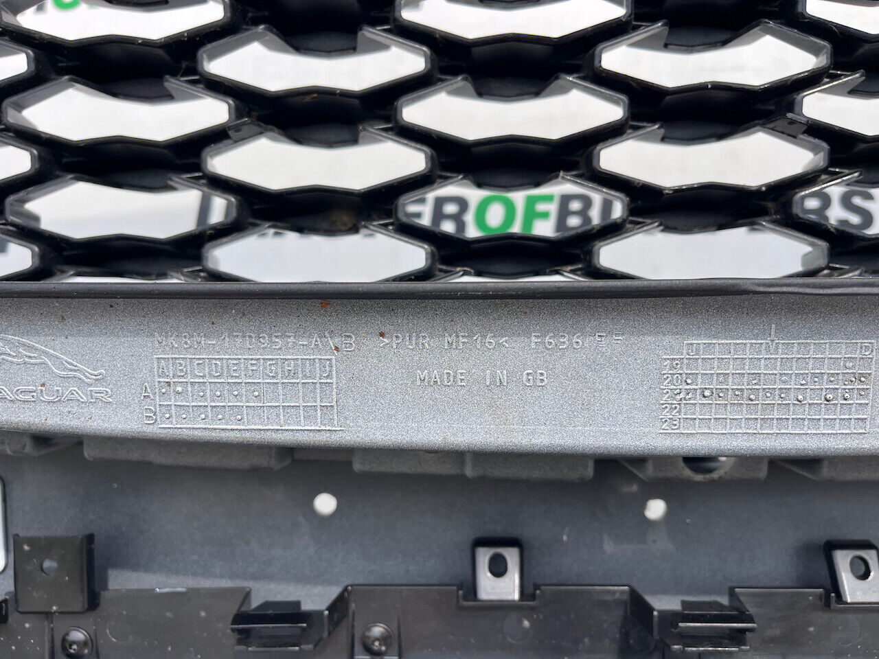 Jaguar F Pace Svr Hse Lift Suv 2021-2024 Front Bumper 6 Pdc Genuine [p400]