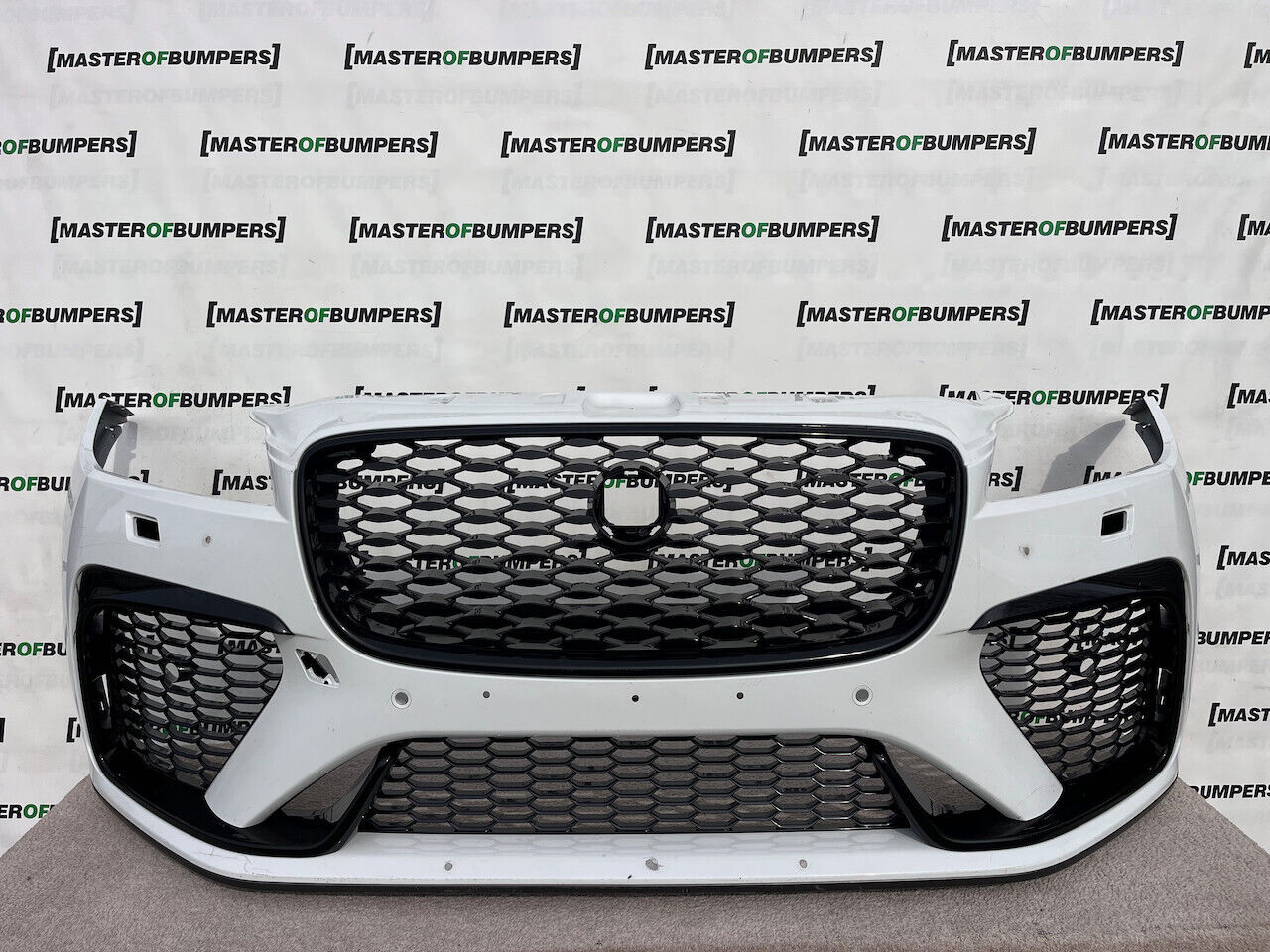 Jaguar F Pace Svr Hse Lift Suv 2021-2024 Front Bumper 6 Pdc Genuine [p400]