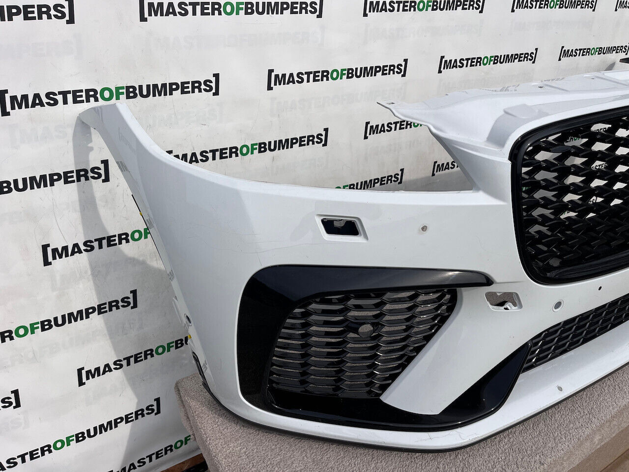 Jaguar F Pace Svr Hse Lift Suv 2021-2024 Front Bumper 6 Pdc Genuine [p400]