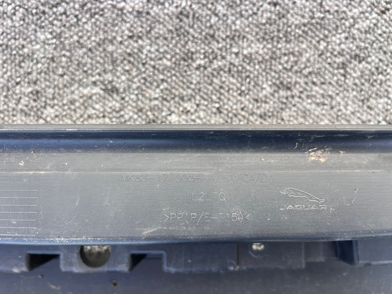 Jaguar F Pace S R Sport Lift 2021-2024 Front Bumper 4 Pdc + Jet Genuine [p434]